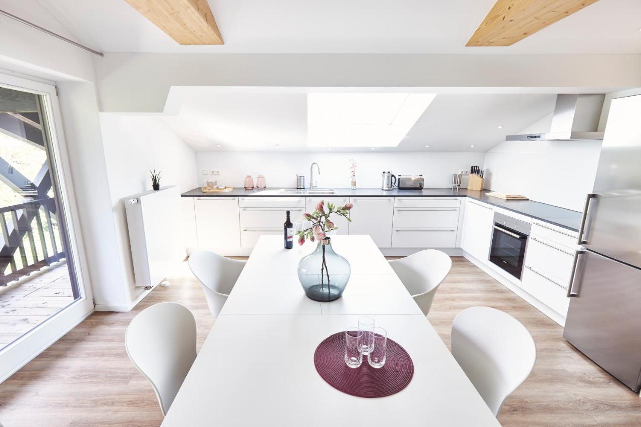 Sonnhof - Luxus Alpine Penthouse Lägenhet Bad Wiessee Exteriör bild